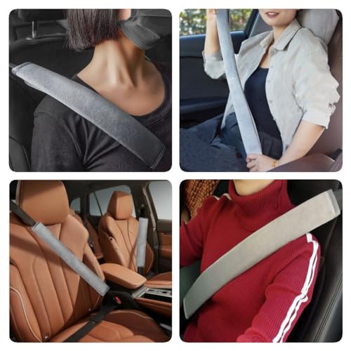 GUAN 2 Packs Protectores Suaves para Cinturón de Seguridad miniatura 7