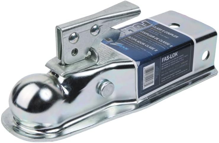 Fulton 22300 0101 Fas-Lok Straight Class II Trailer Coupler 3500 lbs
