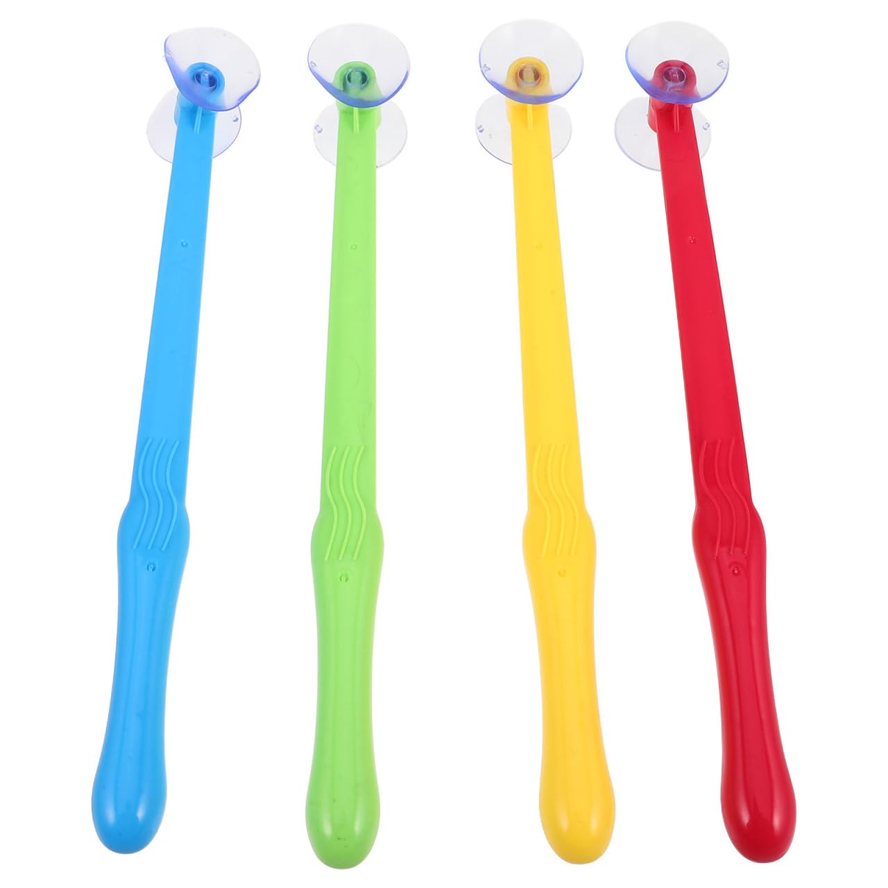 FRCOLOR Kinder Saugnapf Hammer Spielzeug Kunststoff Für Reaktionstraining Und Frühkindliches Lernen 4 Stück Bunt Interaktives Familien Spiel