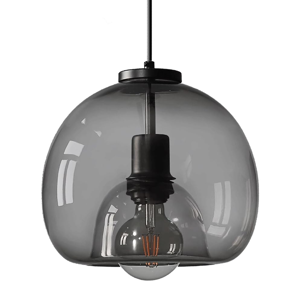 Luminaires décoratifs de balcon et salle à manger avec suspension sphérique créative E27