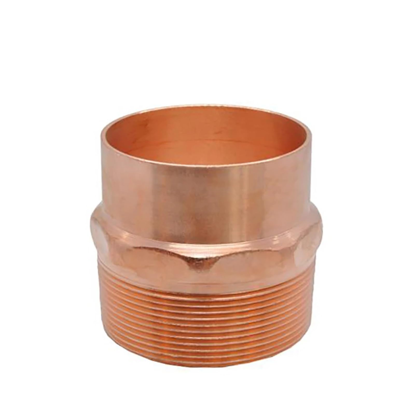Xuro Złącze męskie 1/4" 3/8" 1/2" 3/4" 1" -4" z końcówką lutowniczą, miedziane, do instalacji klimatyzacyjnych(ID 28mm To 1 Inch)