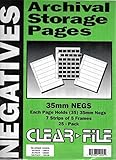 CLEAR-FILE Format #12B Archival PLUS Negative Page