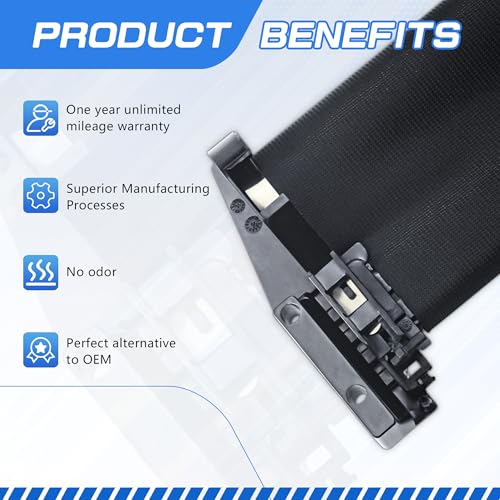 Image of Sunshade Cover Sunroof Compatible with BMW | X1 F45 F46 F48 2016-2018,Replace # 54107391796 54107391797 54107391798 Black