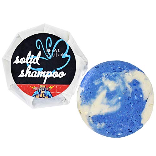 Festes Shampoo Alltagsheld N°1, 75 g, normales Haar, sulfatfrei, fester Shampoobar aus mildem Tensid | sportive frische Zitrusnote, Herznote aus Blauer Agave