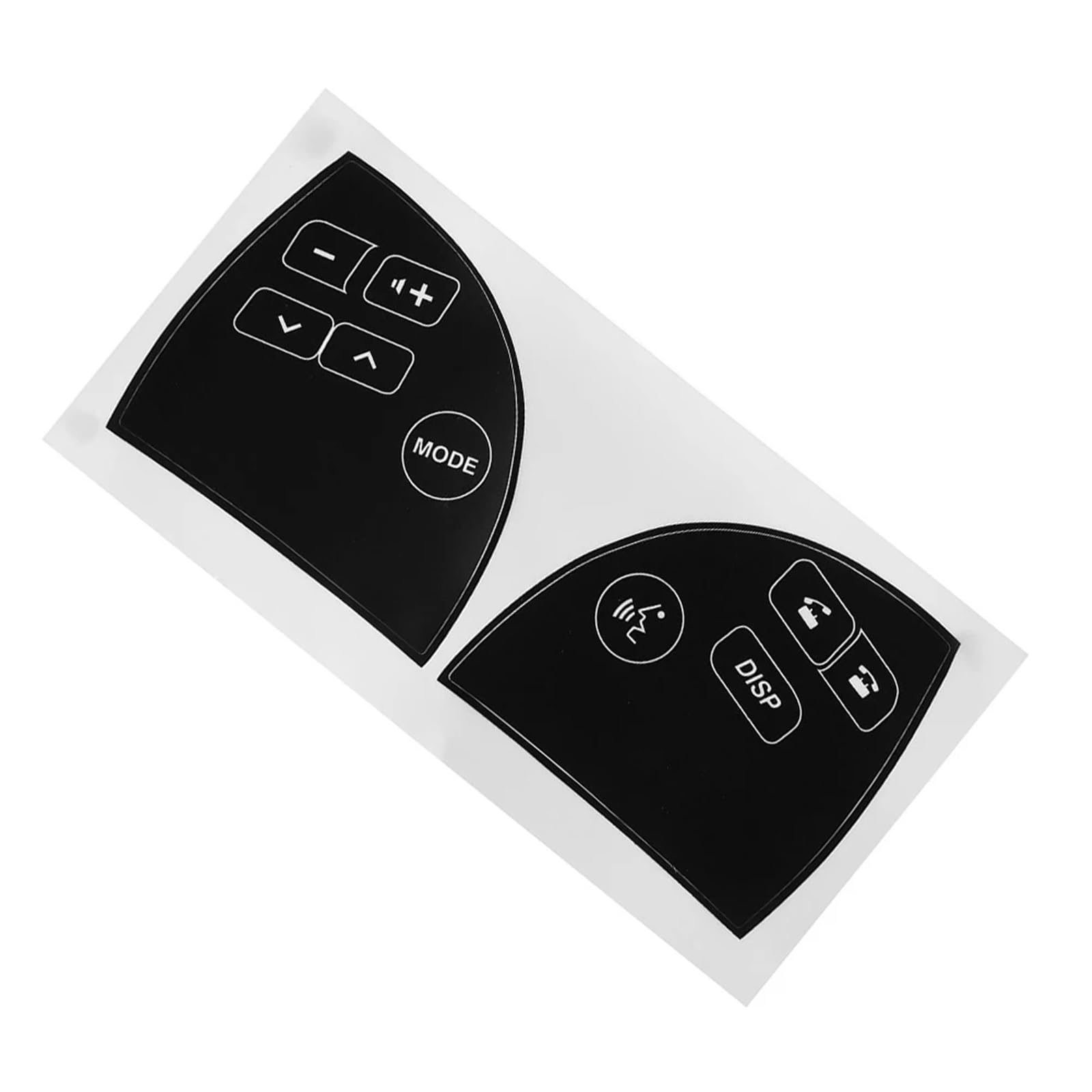Repair Patch Compatible with Lexus ES350 2007 2008 2009 2010 2011 2012 Button Repair Decal Automotive Interior Black Overlay Firm Adhesion