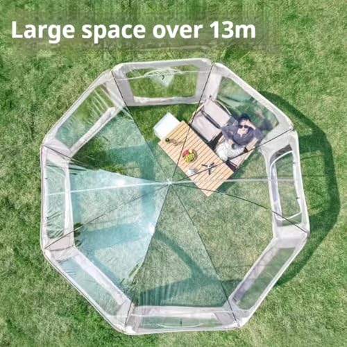 Igloo chauffé à effet de serre résistant aux intempéries pour jardin