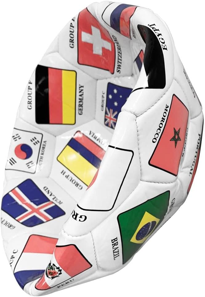 BESTSOCCERBUYS.COM Classic All White Soccer Balls | Solid Plain Colors | Sizes 3, 4, 5 | Single or Six Pack Available