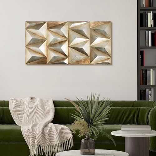 Empire Art Direct Steel 3D Iron Wall Art, Mixed Media