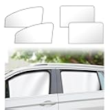 Magnetic Car Window Shade - Full Blackout for UV Block&Privacy Protection with Car Side Window Sun Shade- Universal SUV,Truck,Auto Privacy Shades (A-Side Window/4pcs)