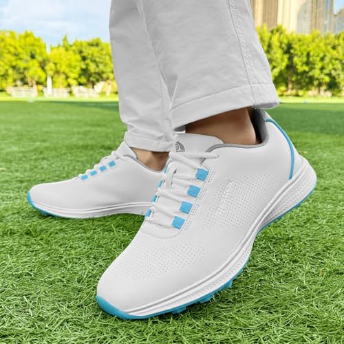 Zapatillas de golf para mujer antideslizantes para jugar sin resbalones ni humedad 2