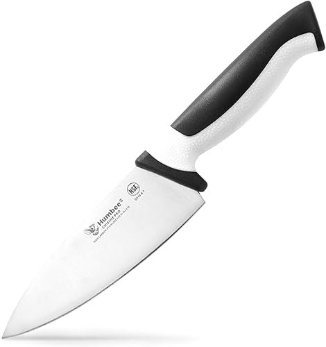 Miniatura 27 de Cuchillo de chef de 10 pulgadas, hoja de acero inoxidable de alto carbono certificada NSF – Mango ergonómico codificado por colores, cuchillo de