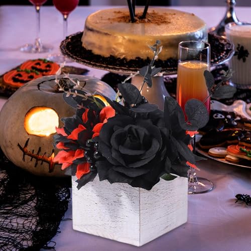 Décoration Florale Halloween Décoration Halloween Maison Ornement Bureau – vue 7