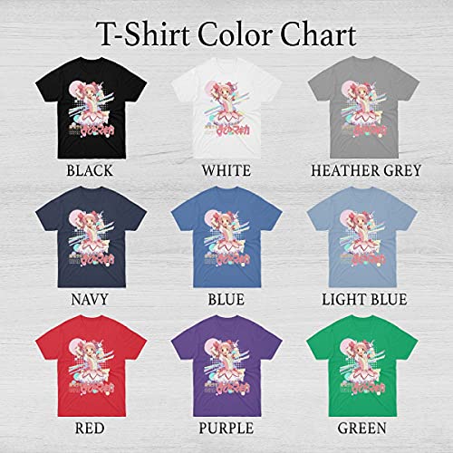 Mens Womens Tshirt Madoka Magica~ Shirts for Men Women Dad White Friends4