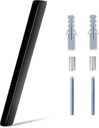 Vista 124 de Metal Numbers for House Outside, 5 Inch Modern House Numbers, DIY Floating Address Numbers with Screws, Rust Free Zinc Alloy, Silver Number 5