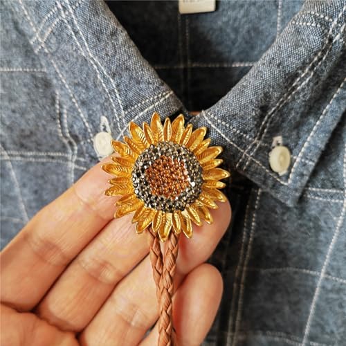Image of Animal & Plant Bola Tie Bolo Tie Wedding Necklace for Men Women Groomsmen Western Cowboy Necktie