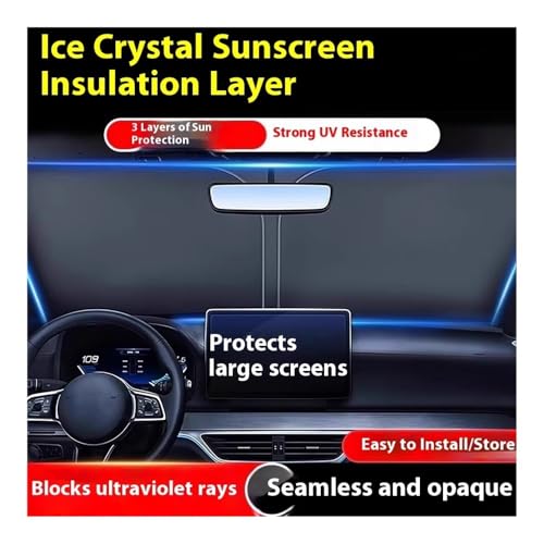 Pare soleil voiture protection chaleur stationnement pour Mazda CX-50 et CX-9