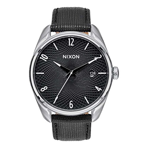 Nixon Unisex Adult Digital Watch with Leather Strap A473-000