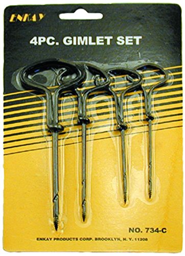 Enkay 734-C Gimlet Set, Carded, 4-Piece