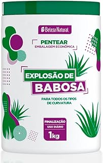 Creme Para Pentear Beleza Natural Explosão De Babosa 1kg