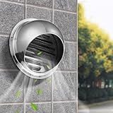 Installation facile : Cette hotte hémisphérique résistante aux intempéries présente un design moderne qui s'intègre à tous les styles de décoration, alliant praticité et esthétique