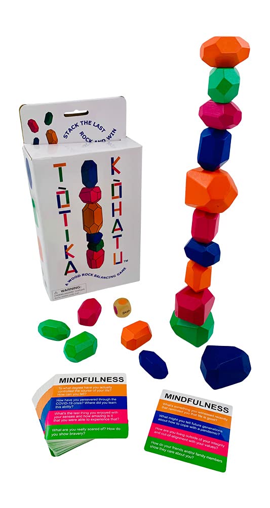 YEHUA Totika Kohatu Wood Stacking Game