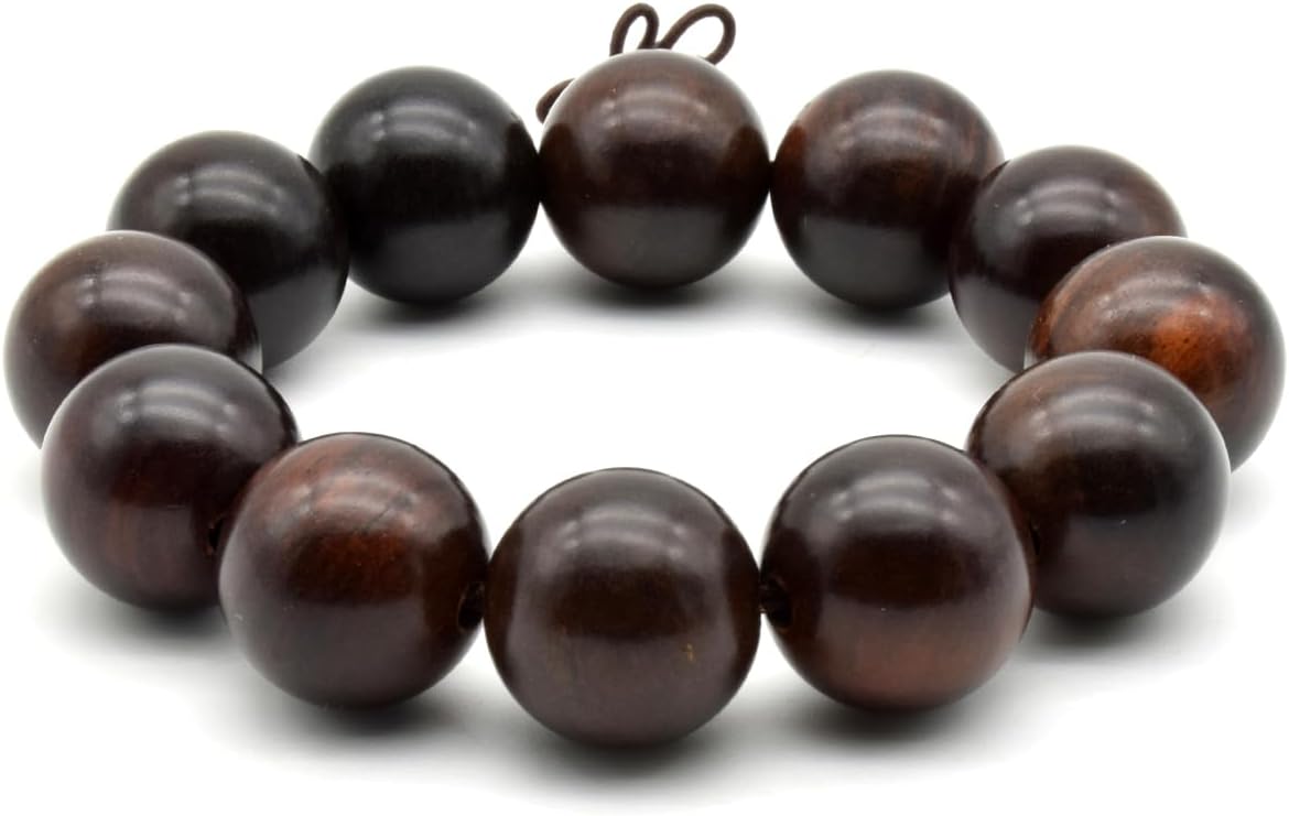 Zen Dear Unisex Natural Rosewood Prayer Beads Buddha Buddhist Prayer Meditation Mala Necklace Bracelet - Image 5