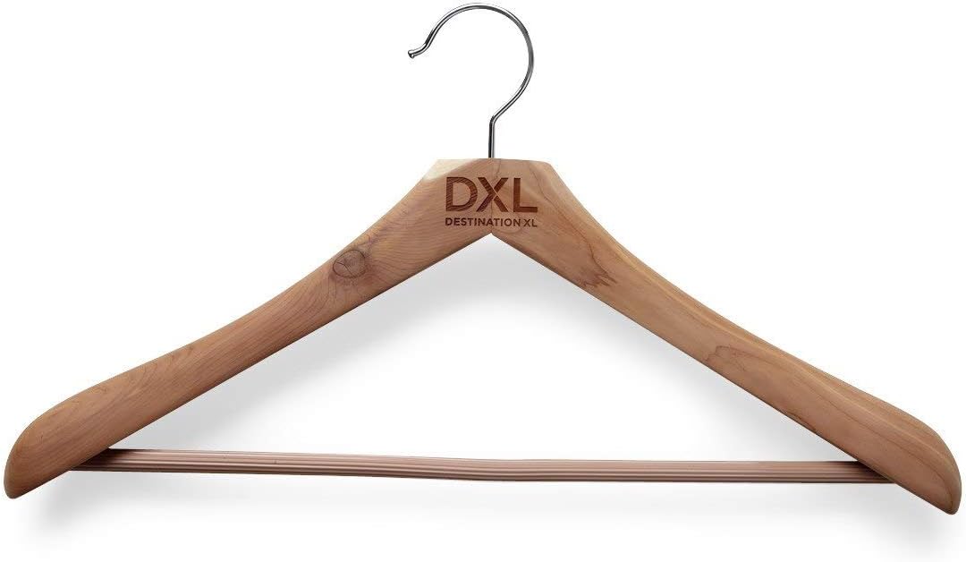 DXL Men's Big and Tall Cedar Hanger Brown