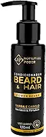 Condicionador Masculino Barba e Cabelo Homem de Poder Hidratacao Profunda Maciez e Fortalecimento dos Fios