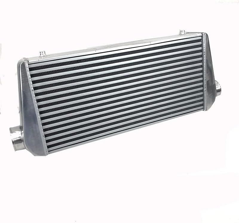 Aluminum Front Mount Turbo Racing Intercooler Overall Size 31x12x4" 3" Inlet/Outlet Universal
