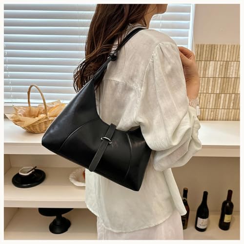 Sac femme sac à main la mode marron format boulette pour un look tendance - 5