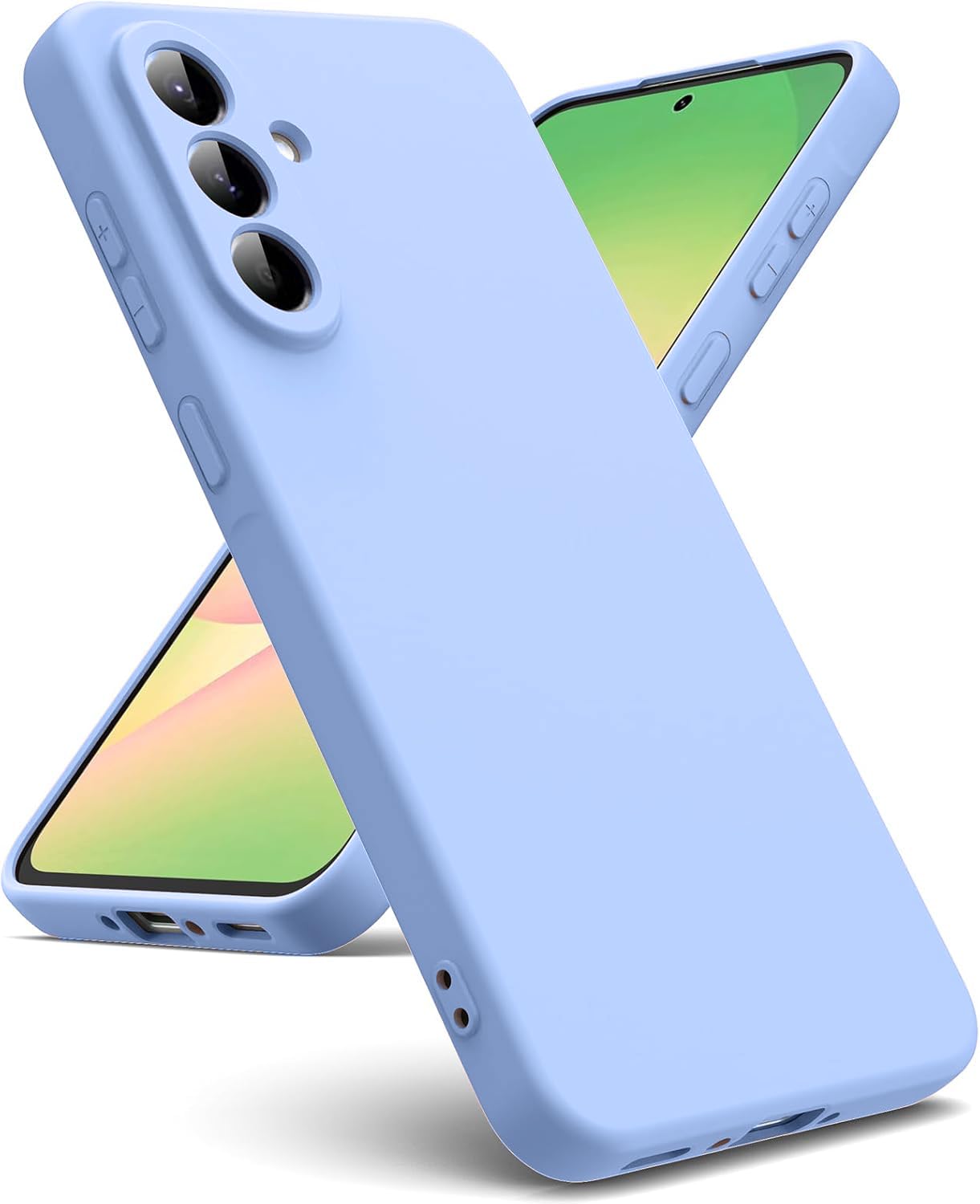 DIZORO Microfiber Candy Case for Samsung M56 5G Blue - Image 1
