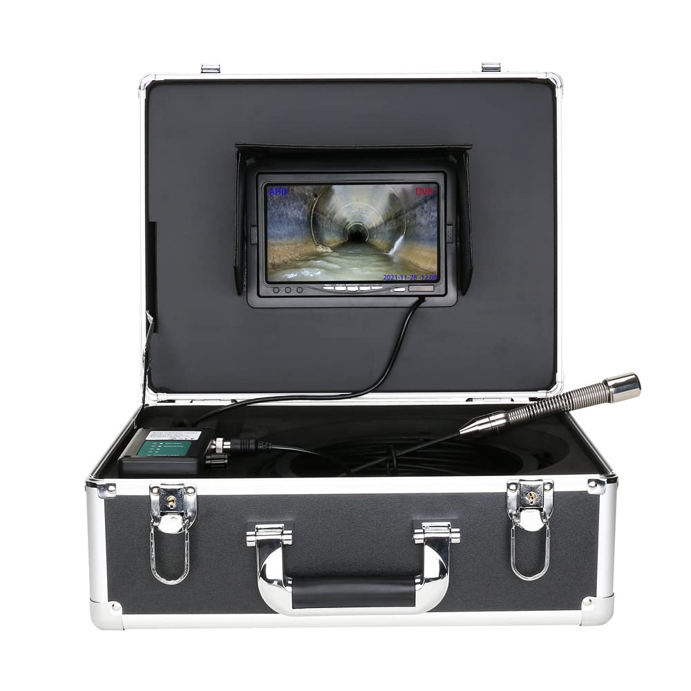 Sewer Camera Inspection Video Camera, 1080P AHD Drain Camera 7