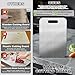 Titanium Cutting Board - 100% Pure Titanium Cutting Boards, Food-Grade, Non-Slip Surface, Dishwasher Safe, for Elegant Serving Tray for Kitchen, Charcuterie, Meat, Vegetables, Easy Clean, 13.4