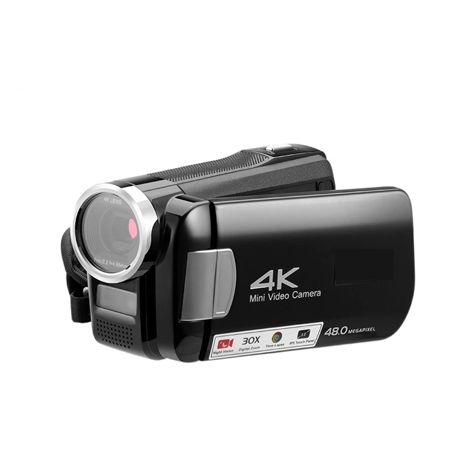 CVFRDD 4K Vlog Cameras For Videos 1080P 60FPS IR Night Vision Digital Camcorders For Blog Photography