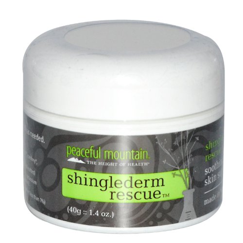 Peaceful Mountain Shingles Rescue Gel - Sensitive Skin - 1.4 oz pack of - 1