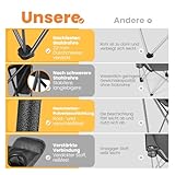Homecall Campingstuhle Faltbar Bis 360 KG Ultragroß Caming Stuhl mit hoher Rückenlehne, Komplett Gepolstert, Robust und Zuverlässig klappstuhl Camping für Outdoor, Balkon, Garten, Angeln, XXL