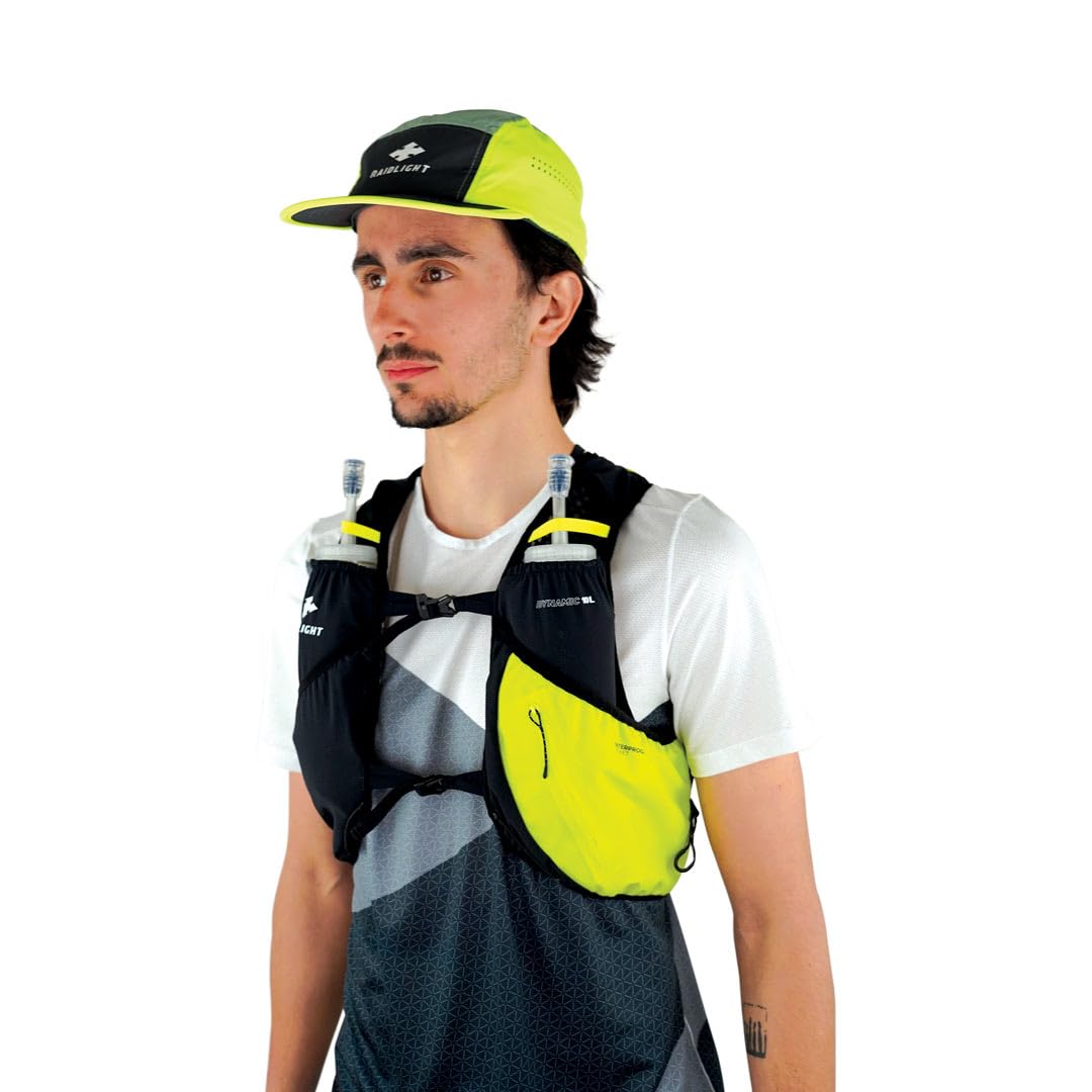 Sac de Trail Dynamic 10L avec Carquois Intégré (M) - Livré avec 2 Flasques 600ml