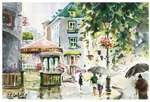 Amazon.com: Lundi Matin Sacre-Coeur-De-Jesus - Poster by Jean-Roch ...