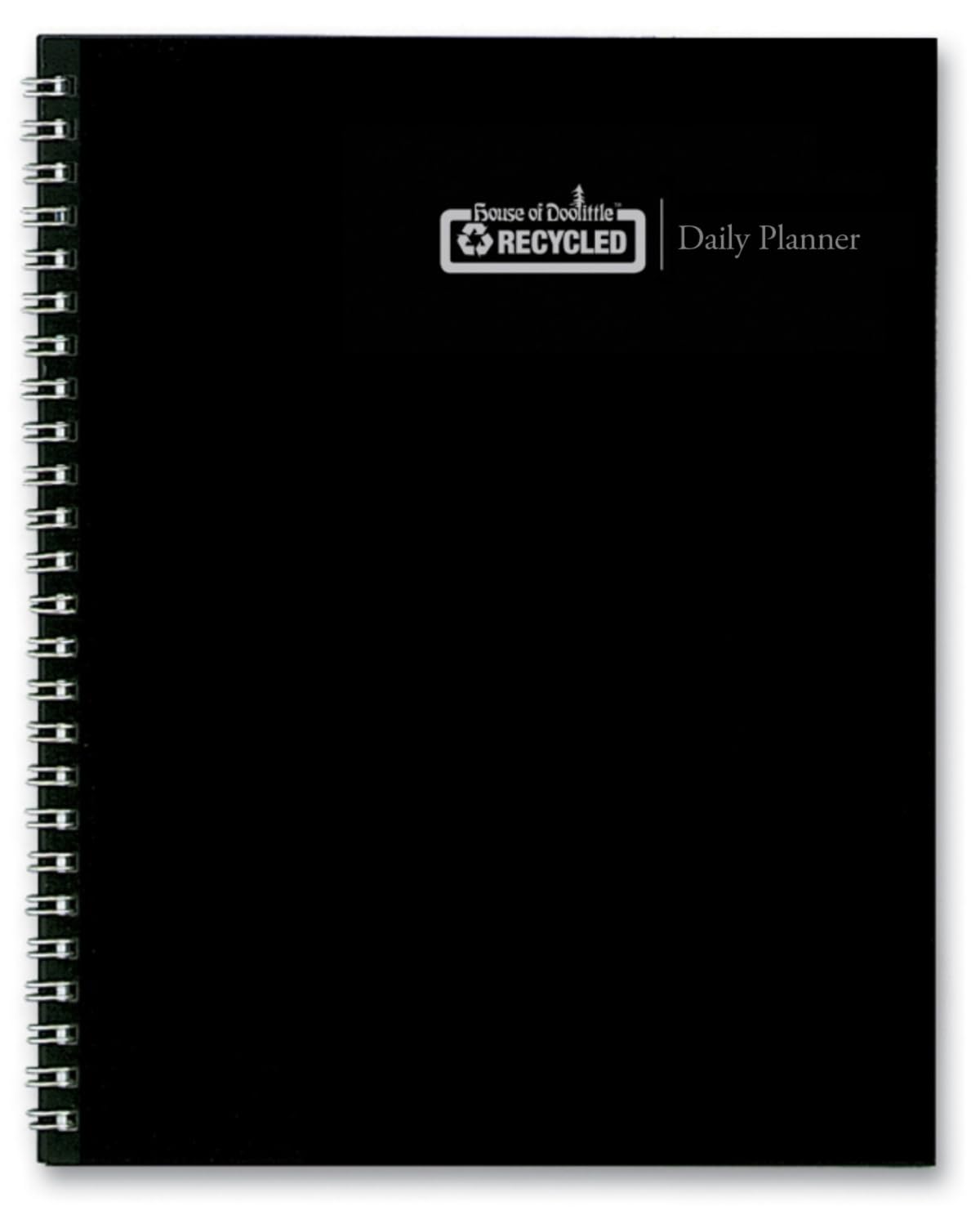 House of Doolittle AGENDA GIORNALIERA 2025 GRUPPO 4 PERSONE NERO COVER MORBIDA 20,5 X 27,9 CM Gennaio-Dicembre (HOD28202-25)