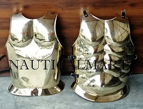 NauticalMart Roman Muscle Armor Cuirass Reenactment Collectible LARP Armor Medieval Jacket