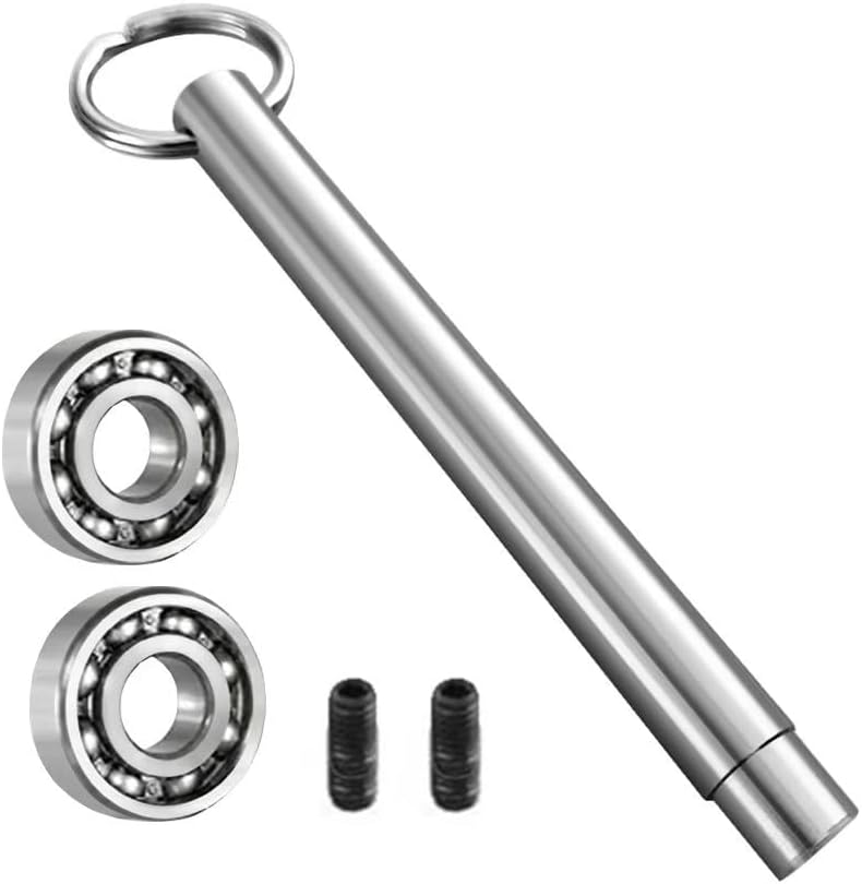 YOYO Replacement - 2 PCS Narrow C Responsive Bearing + 2 PCS Short Axle (10mm) + Yoyo Bearing Remover Tool