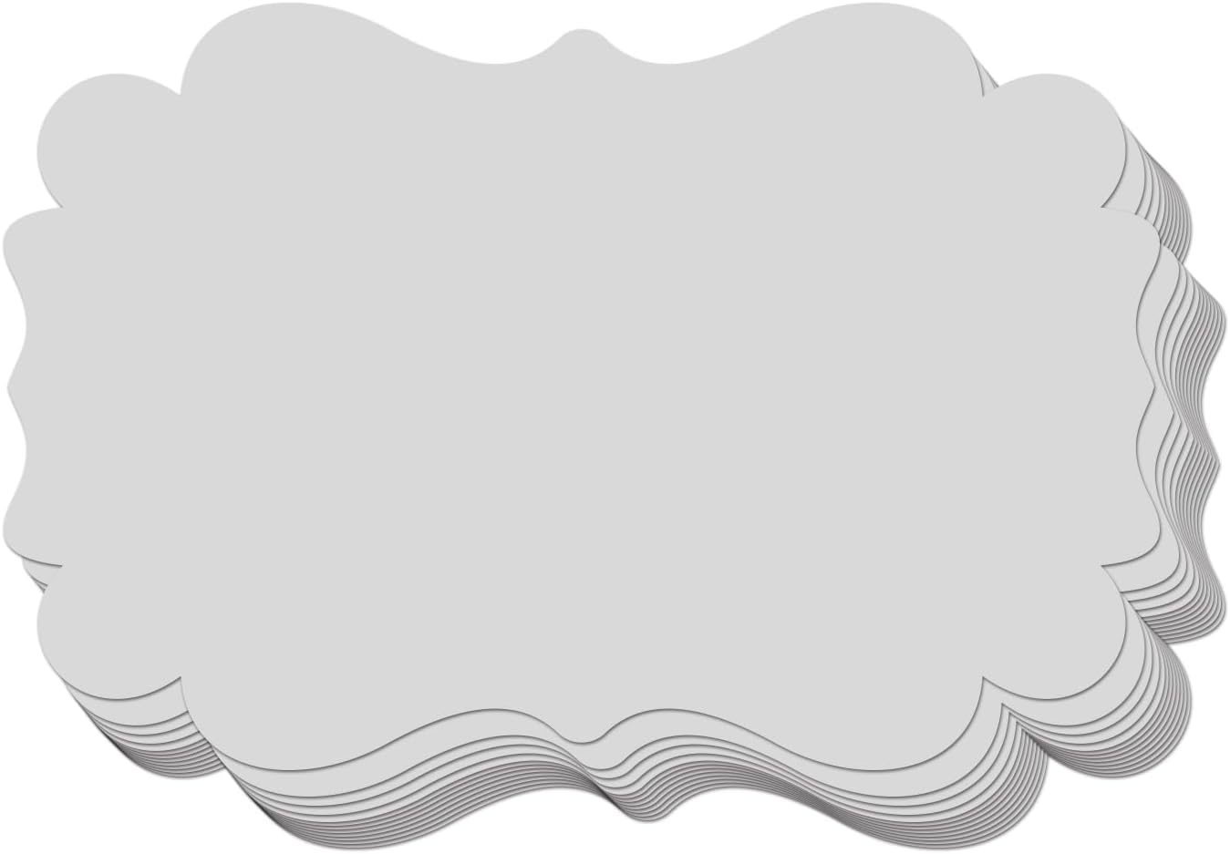 Amazon.com : KORTTITALO 50 Pack Blank Invitations, Printable DIY ...