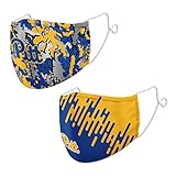 Top of the World NCAA Pittsburgh Panthers Unisex Team Color Digital Print Face Mask 2-Pack, Pittsburgh Panthers Multi, One Size (MTW_310&320)