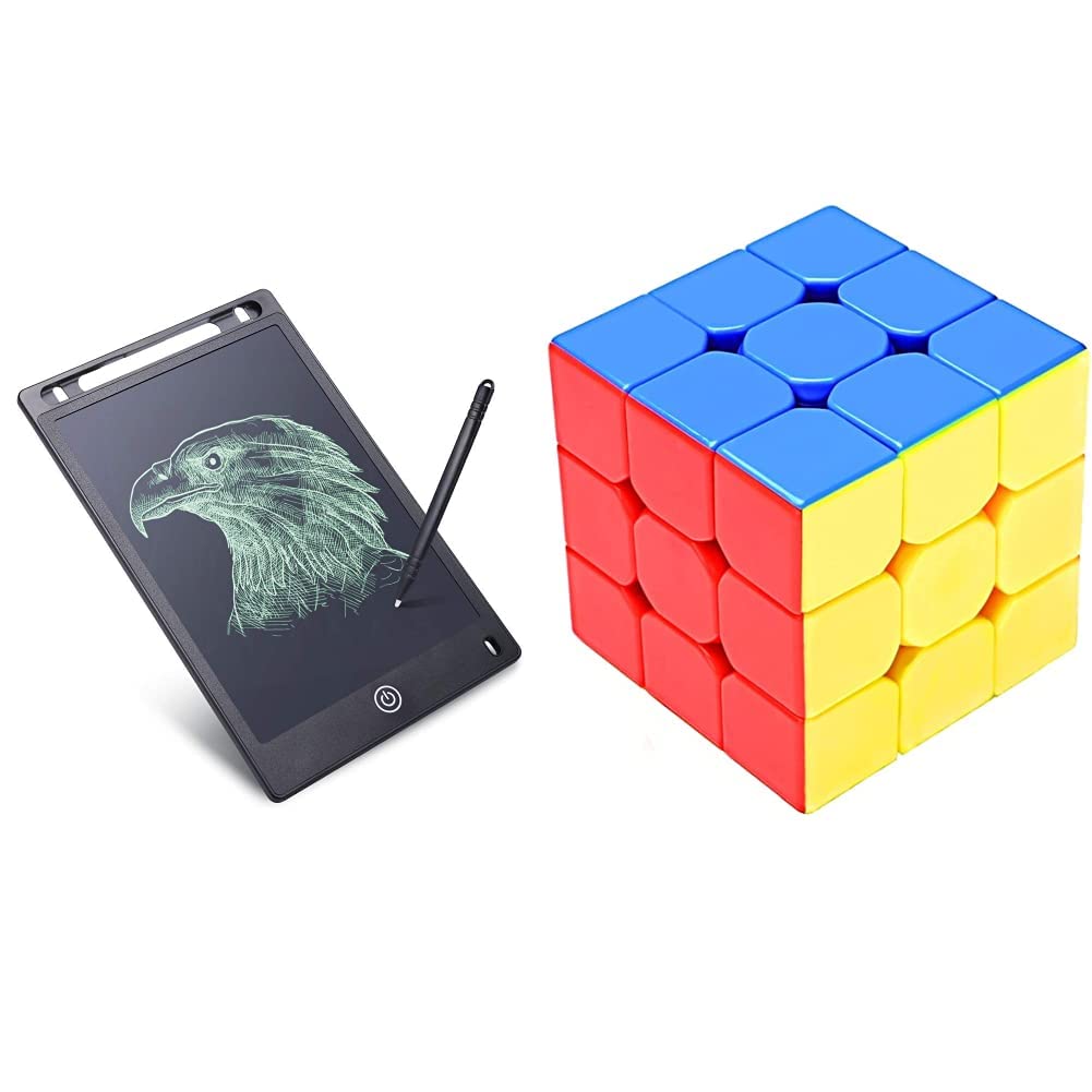 Storio LCD Writing Tablet 8.5Inch+Cubes 3x3 Puzzle-(Set of 2Toys) (B0BHMP4M5Q) Amazon Price History, Amazon Price Tracker