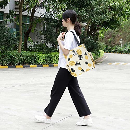 Image of KAMO Floral Tote Bag - Waterproof Lightweight Handbags Travel Shoulder Bag for Hiking Yoga Gym Swimming Travel Beach