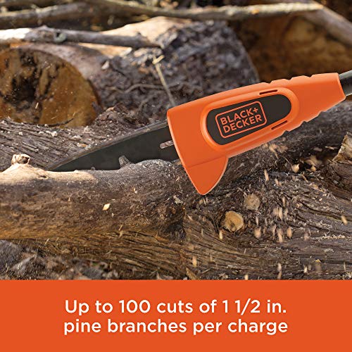 BLACK+DECKER 20V MAX Pole Saw, 8-Inch (LPP120)