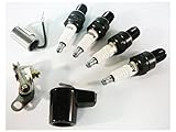 Ignition Tune-Up Kit w/Spark Plugs for Ford '65-up 5000 6600 Tractor & 5500 5550 Loader/Backhoe 4