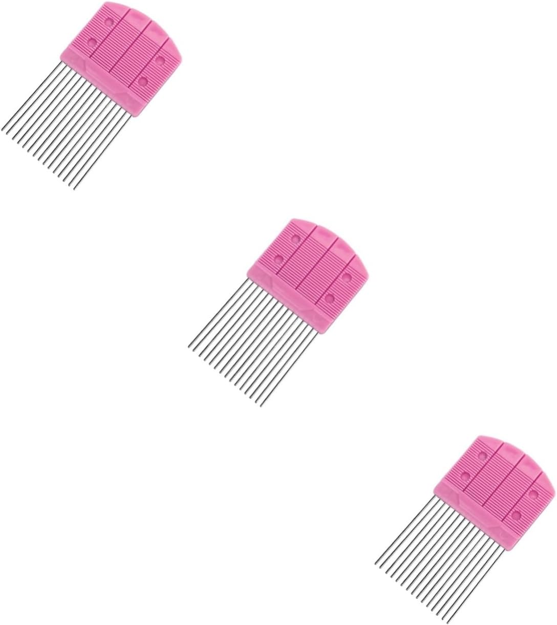 Hohopeti 3pcs Portable Paper Quilling Tool Large Paper Rolling Knitting Machine Smooth Slot Design and High Elastic Comb Teeth for Crafting and Projects