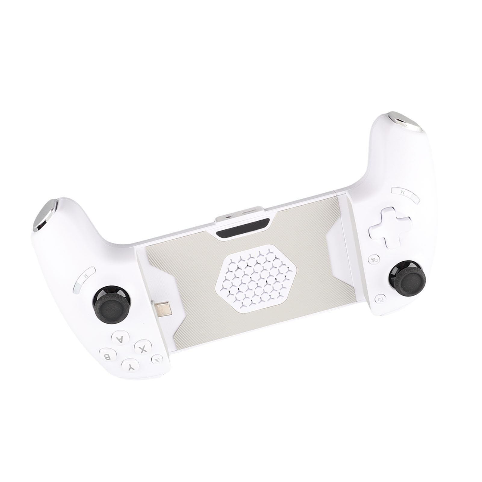 Bewinner Controller di Gioco Mobile Tipo C Controller di Gioco Bluetooth Wireless Cablato Auto per Telefono di con Dissipazione del Calore, Tasti Posteriori Programmabili, Hall