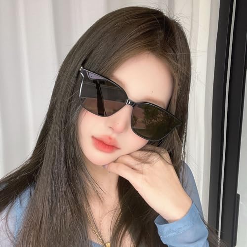 GM GENTLE Square Sunglasses For Pino Monster Black Acetate Frame Lenses Block UV Rays men women Classic Retro Style3